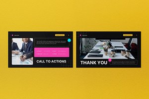 Black Creative Agency Google Slides