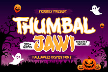 Thumbal Jawi Halloween Display Font