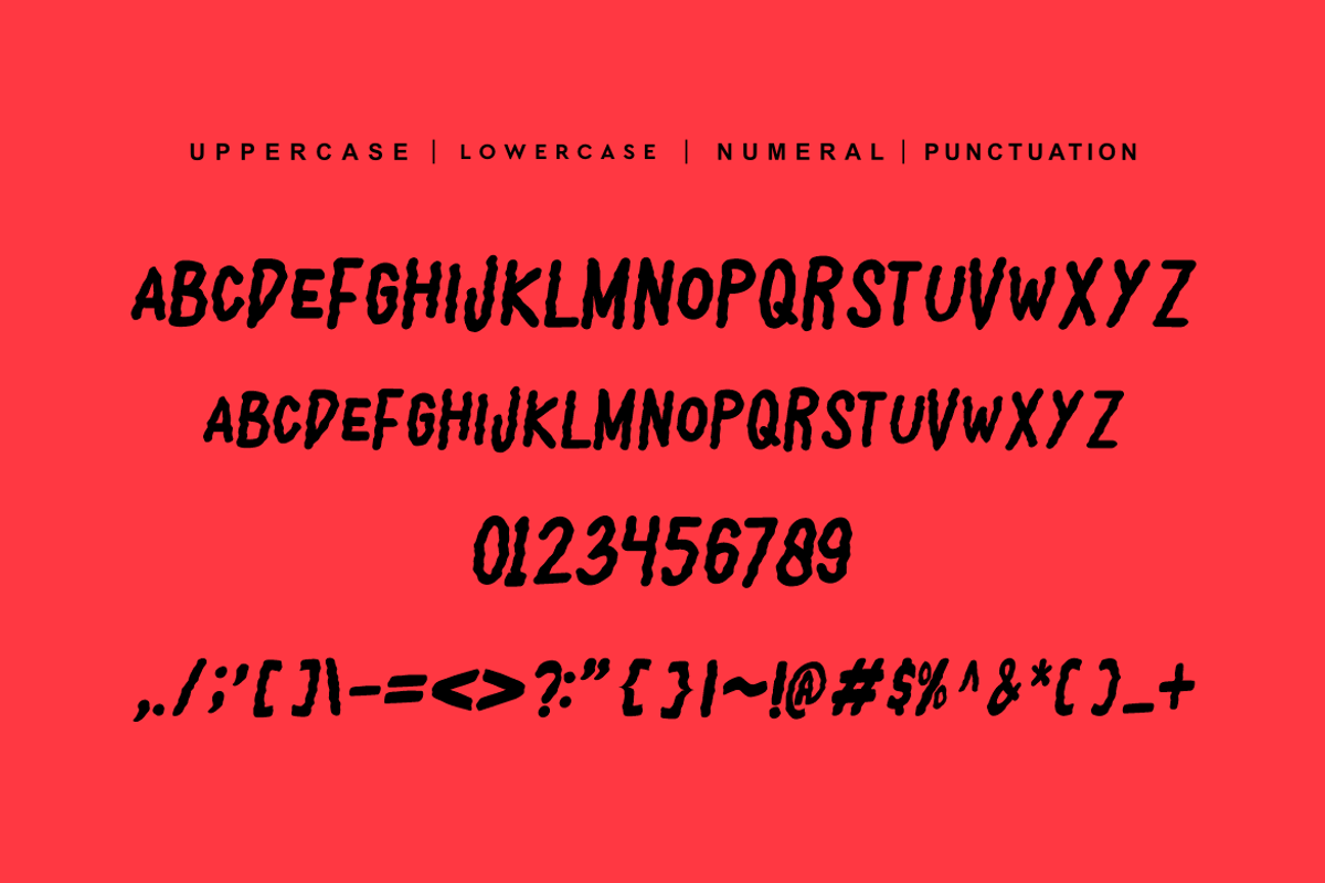 Woman Screams - Horror Font, a Handwritten Font by QR Design Studio (Photo 6 of 8)
