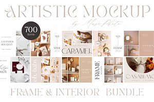 ARTISTIC MOCKUP BUNDLE Collection