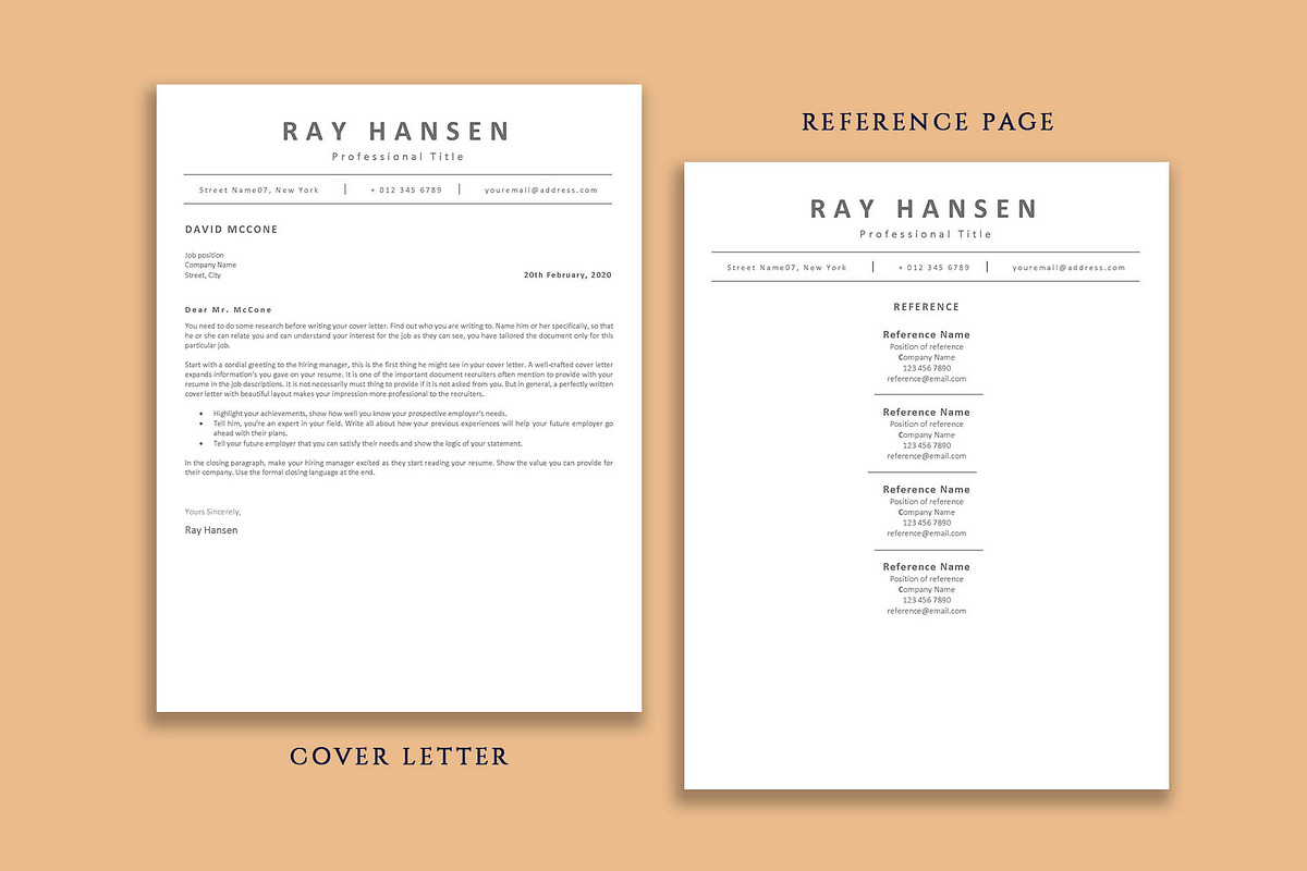 ATS Resume Word, Pages, Google Docs, a Resume Template by VictoriousVita (Photo 4 of 7)