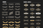 Vintage Badge & Ornament, an Object Graphic by Raftel (Thumbnail 2 of 2)
