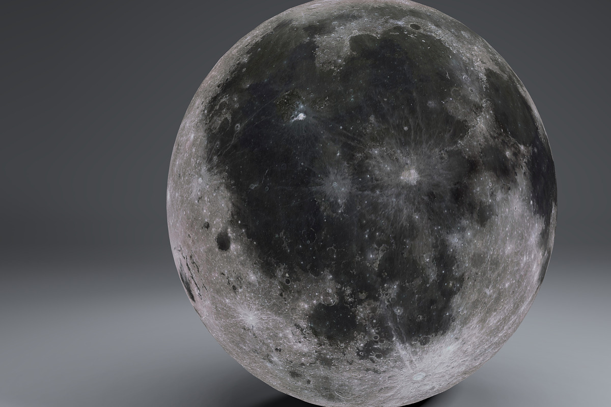 MoonGlobe 8k, an Environmental 3D Model by Flash My Pixel (Photo 1 of 9)
