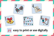 Christmas Advent Calendar for kids, a Card Template by AnnaViolet_store (Thumbnail 4 of 11)