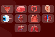 Human Organ Icon Pack, an Object 3D Model by novia99design (Thumbnail 7 of 8)
