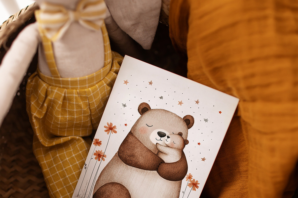 Tender Bonds–Mom&Baby Animal Prints, a Graphic by Alona Roshka (Photo 10 of 14)