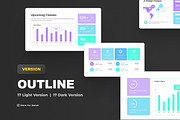 KPI Dashboard 5 Version, a Presentation Template by Brandearth RRGraph (Thumbnail 9 of 14)