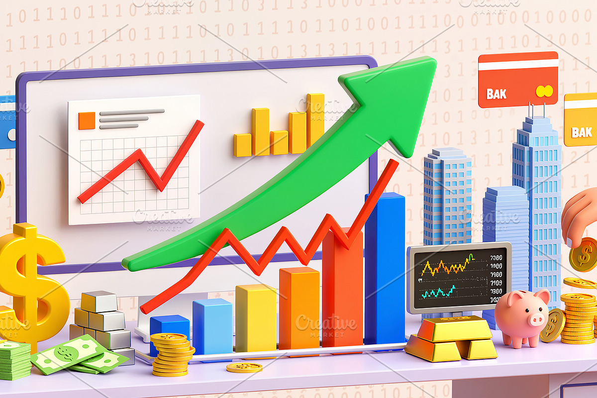 Financial Growth and Economic, a Business Photo by Rafoz (Photo 1 of 9)