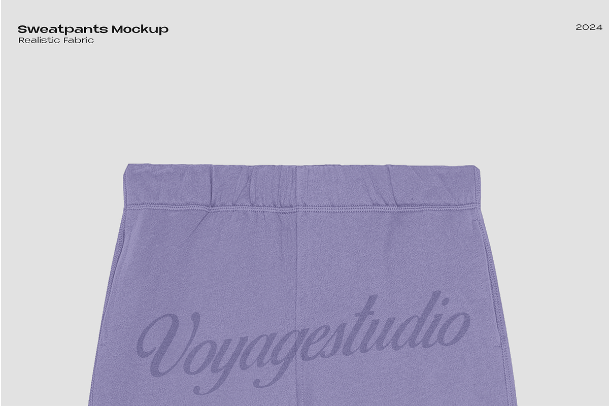 SWEATPANTS MOCKUP, a Bottom Mockup by Voyage Studio (Photo 2 of 4)