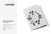 Funeral program, a Brochure Template by inserenity (Thumbnail 1 of 6)