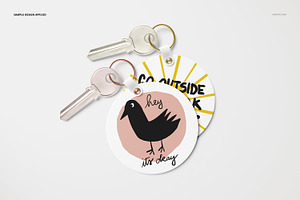 Key Tag Mockup Set 2