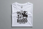 My 1st Rodeo Cowgirl Embroidery, an Illustration by Purpose Ekbal (Thumbnail 2 of 3)