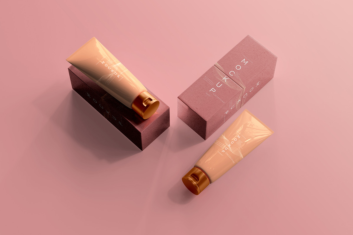 390+ Cosmetic Branding Mockup Scenes, a Cups & Container Mockup by pmvch (Photo 101 of 367)