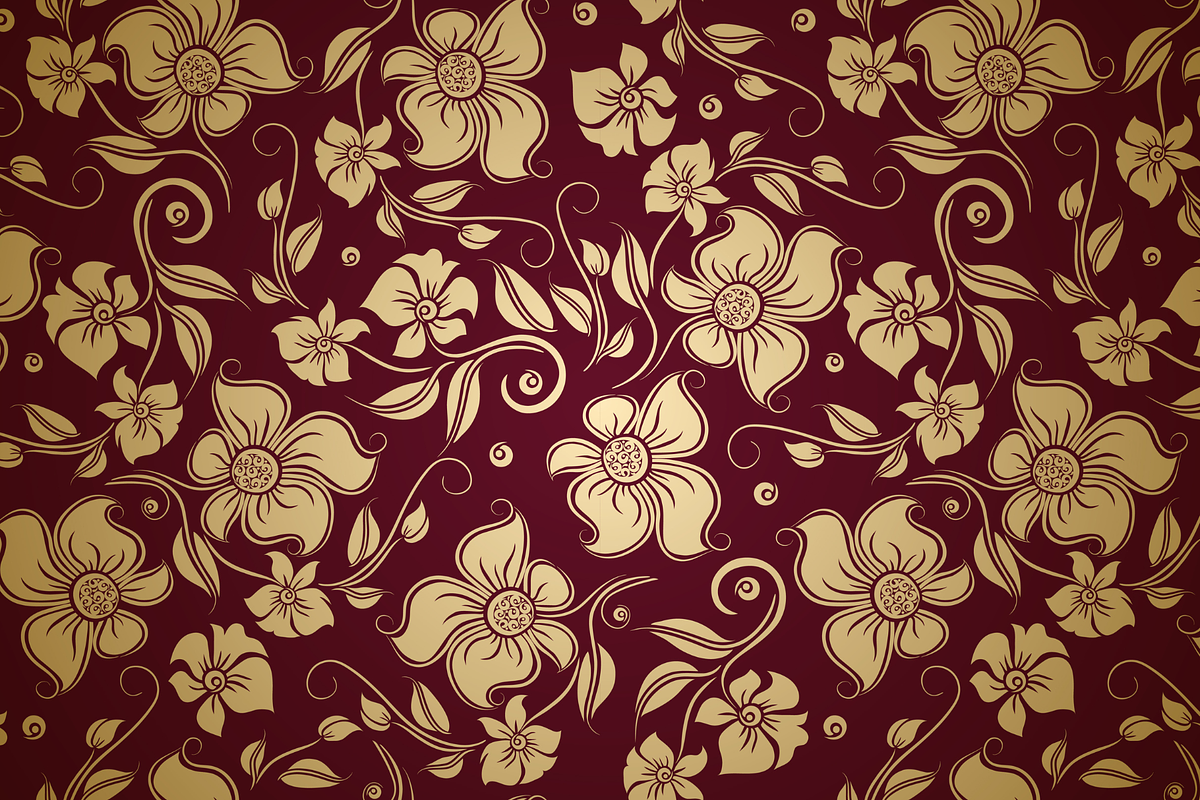 Seamless Luxurious Floral Patterns, a Pattern Graphic by ThePhoton (Photo 8 of 19)