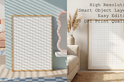 Minimal Wall Frame Mockup 20 PSD, a Product Mockup by DreamoraArt (Thumbnail 3 of 7)