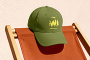 Cap Mockup, a Hat Mockup by Design Squad (Thumbnail 4 of 4)