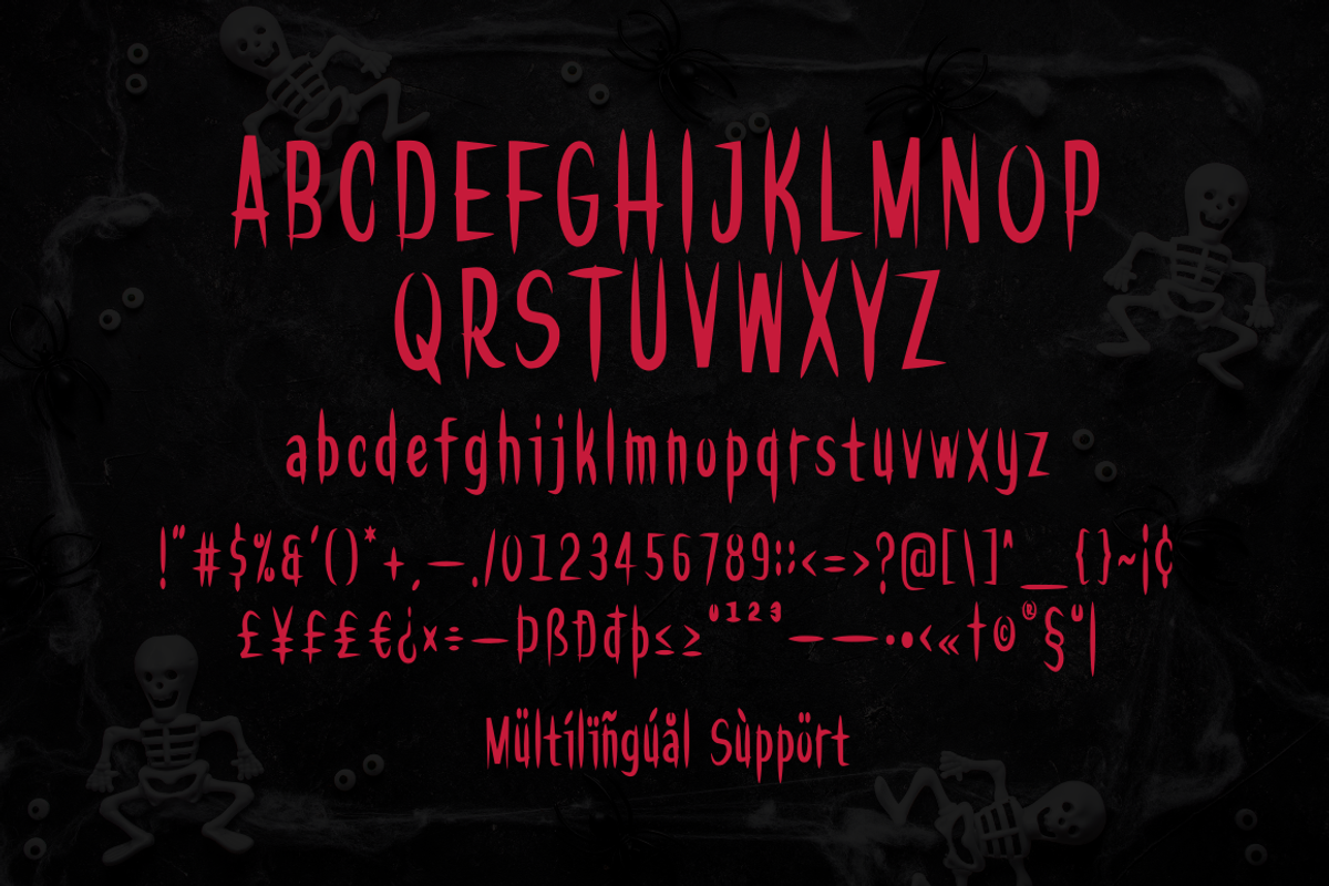Phantom Screams - Horror Font, a Handwritten Font by Sronstudio (Photo 10 of 10)