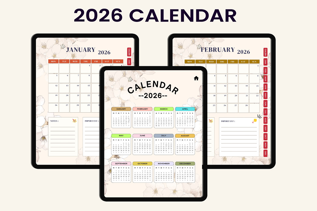 2026 Digital Productivity Planner preview 5