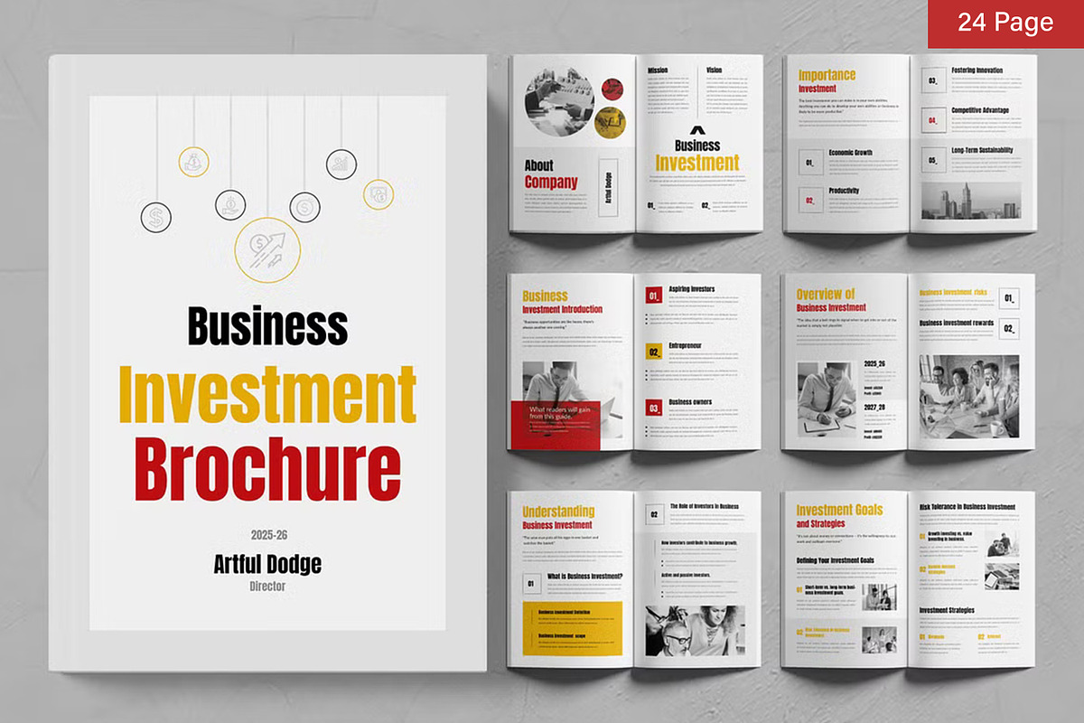 Brochure Bundle, a Brochure Template by ContestDesign (Photo 17 of 42)