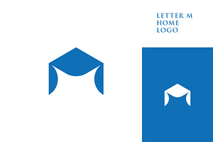 Letter M home Logo Design, a Branding & Logo Template by miracle05