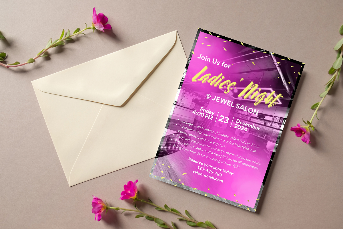 Ladies Party Invitation, an Invitation Template by cmatworks (Photo 1 of 3)