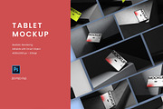 Minimal Tablet Mockup Scene Pack, an iPad Mockup by kreatifreya (Thumbnail 1 of 16)