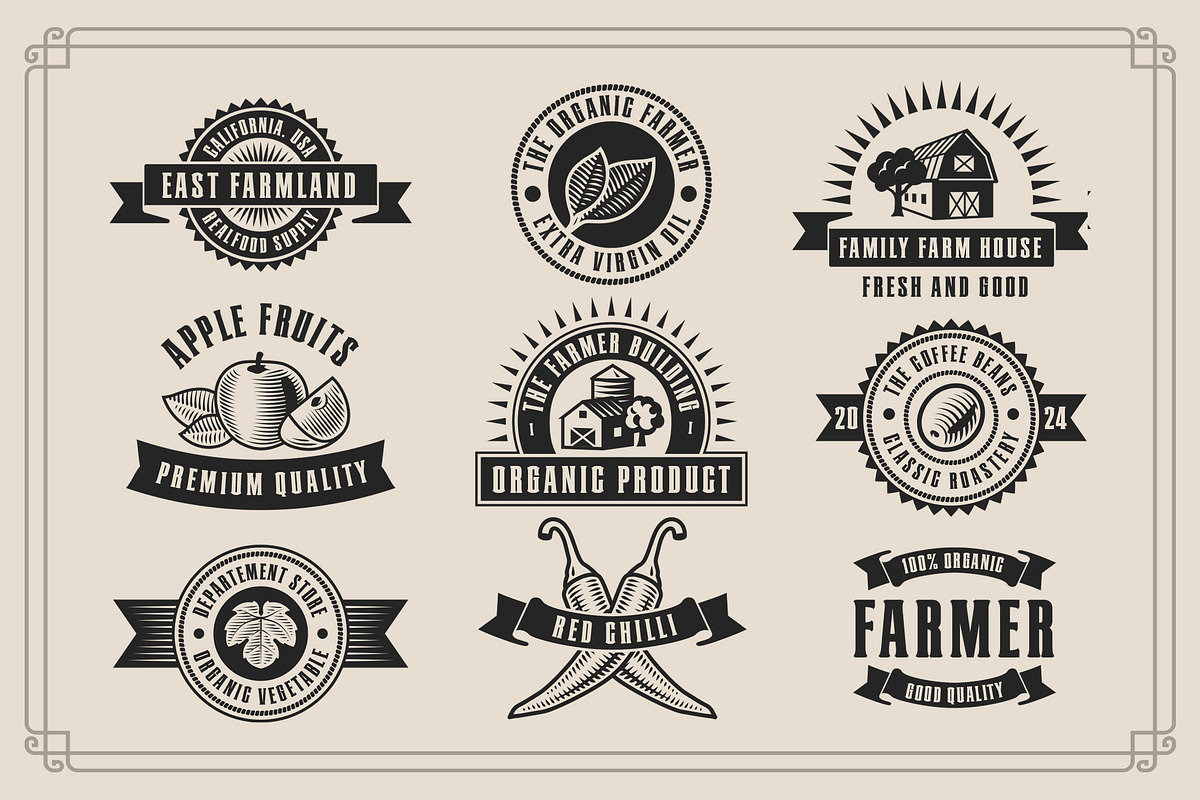 Royal Imperial Vintage Collage Font, a Serif Font by Blankids Studio (Photo 6 of 8)