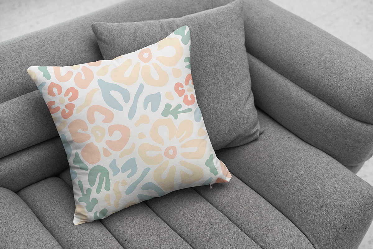 Cute Summer Flowers, a Pattern Graphic by MalyskaStudio (Photo 3 of 9)