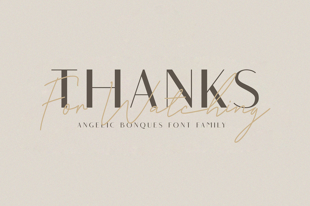 Angelic Bonques - Font Duo, a Sans Serif Font by Craft Supply Co. (Photo 9 of 10)