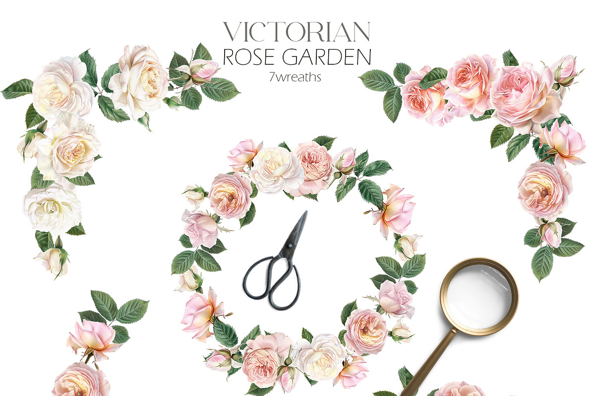 Victorian Rose Garden, an Object Graphic by Elena Dorosh (Photo 8 of 15)