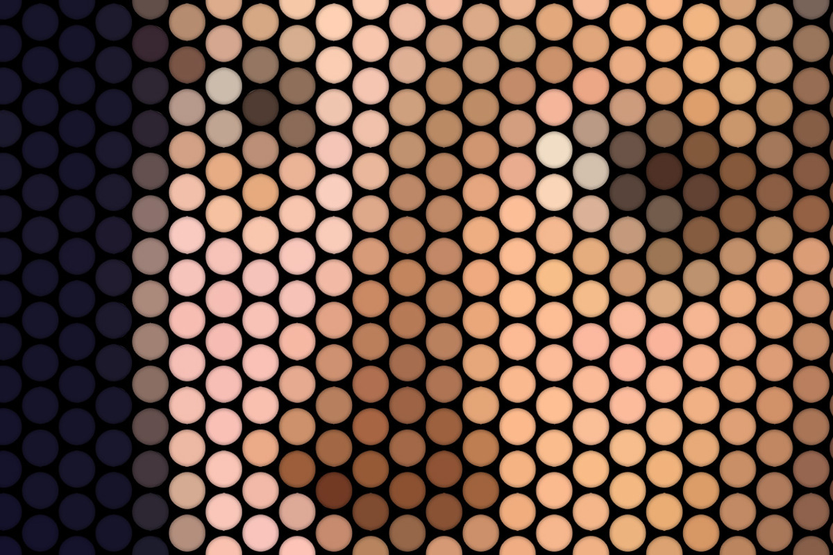 MOSAIC M&M's | PSD template, a Texture Graphic by Sergey Serebrennikov (Photo 4 of 6)