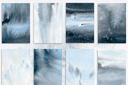 Watercolor Winter Clipart Landscape, an Object Graphic by NataliArkushArt (Thumbnail 14 of 20)