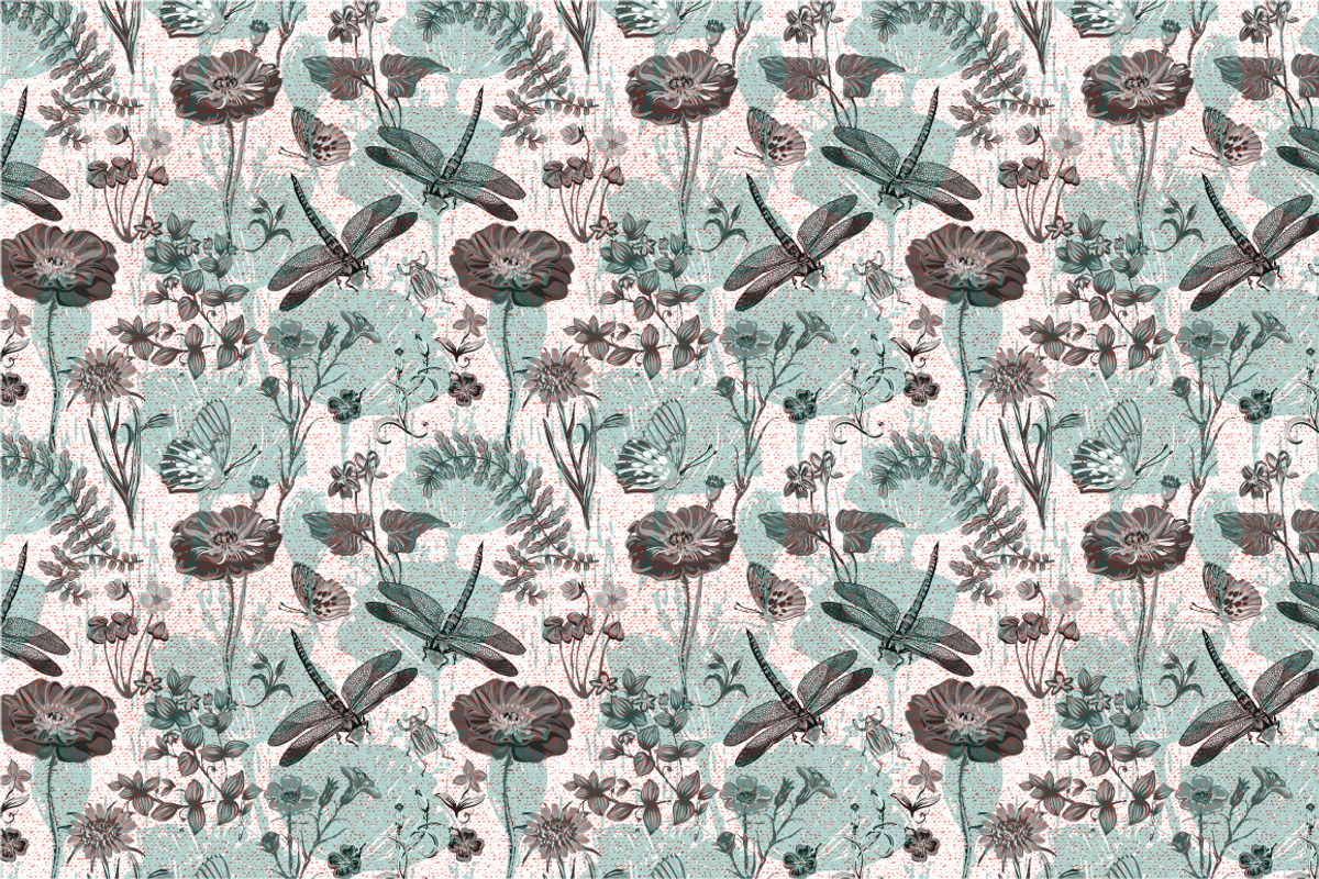 6 Seamless patterns in vintage style, a Pattern Graphic by Sunny_Lion (Photo 6 of 7)