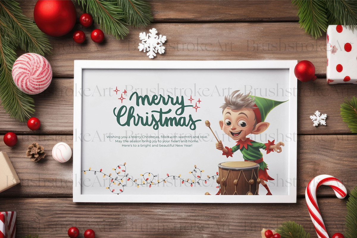 Cute Elf Clipart, Christmas Elf PNG, a Sport Illustration by BrushstrokeArtGB (Photo 8 of 9)