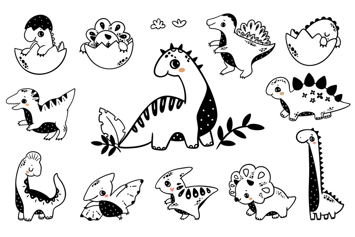 Dinosaur illustration, an Animal Illustration by Magic & Dreams (Photo 5 of 6)