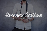 Dunmore Handwritten-Font, a Script Font by albi.letters (Thumbnail 3 of 6)