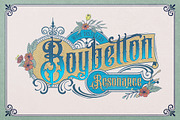 Soft Mouth Victorian Typeface, a Blackletter Font by alit design (Thumbnail 2 of 24)
