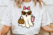 Ghost Leopard Coquette Halloween Png, an Illustration by Craft Nest (Thumbnail 6 of 6)