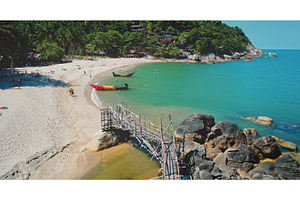 Wooden bridge leading to freedom, a Holiday Photo by Goinyk