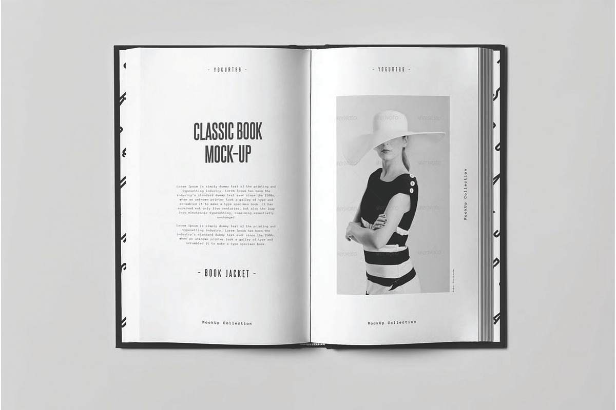 Opened Inner Pages Book Mockup, a Books & Magazine Mockup by DesignRushMarket (Photo 1 of 2)