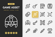 Game Asset Icons, an Icon by Spacepixel Creative (Thumbnail 1 of 3)