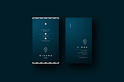 Ociera - Vertical Business Cards, a Business Card Template by Ctrl space studio (Thumbnail 4 of 9)