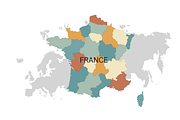 Europe Countries Vector Map, an Object Graphic by Nazim's Shop (Thumbnail 2 of 8)