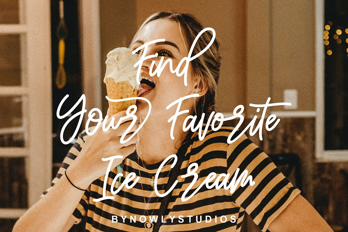 Ameliany Signature, a Script Font by Nowlystudios (Photo 5 of 8)