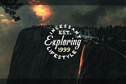 100 VINTAGE LOGO TEMPLATES, a Branding & Logo Template by Roman Paslavsky (Thumbnail 25 of 25)