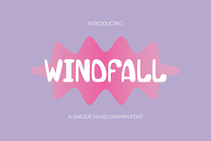 PGR Windfall - Handwritten Font