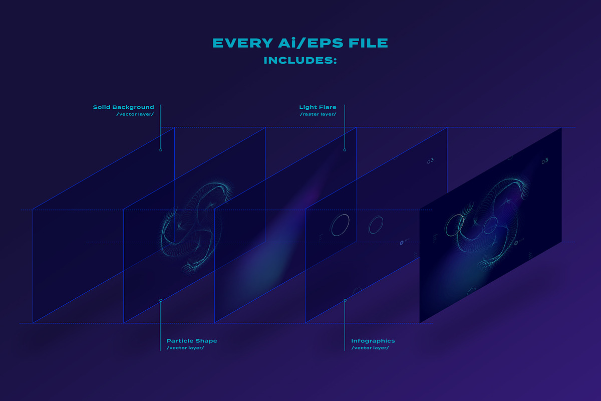 Particle Backgrounds vol 6, a Templates & Theme by blauananas (Photo 29 of 29)
