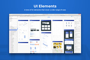Elemento UI Kit, an UI Kit Template by UI Design Resource (Thumbnail 4 of 6)