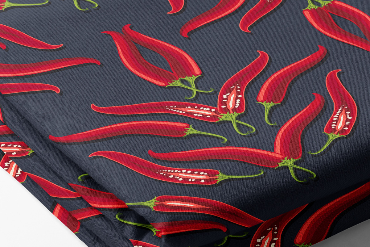Hot pepper - Set 1, a Pattern Graphic by Yummy (Photo 8 of 13)