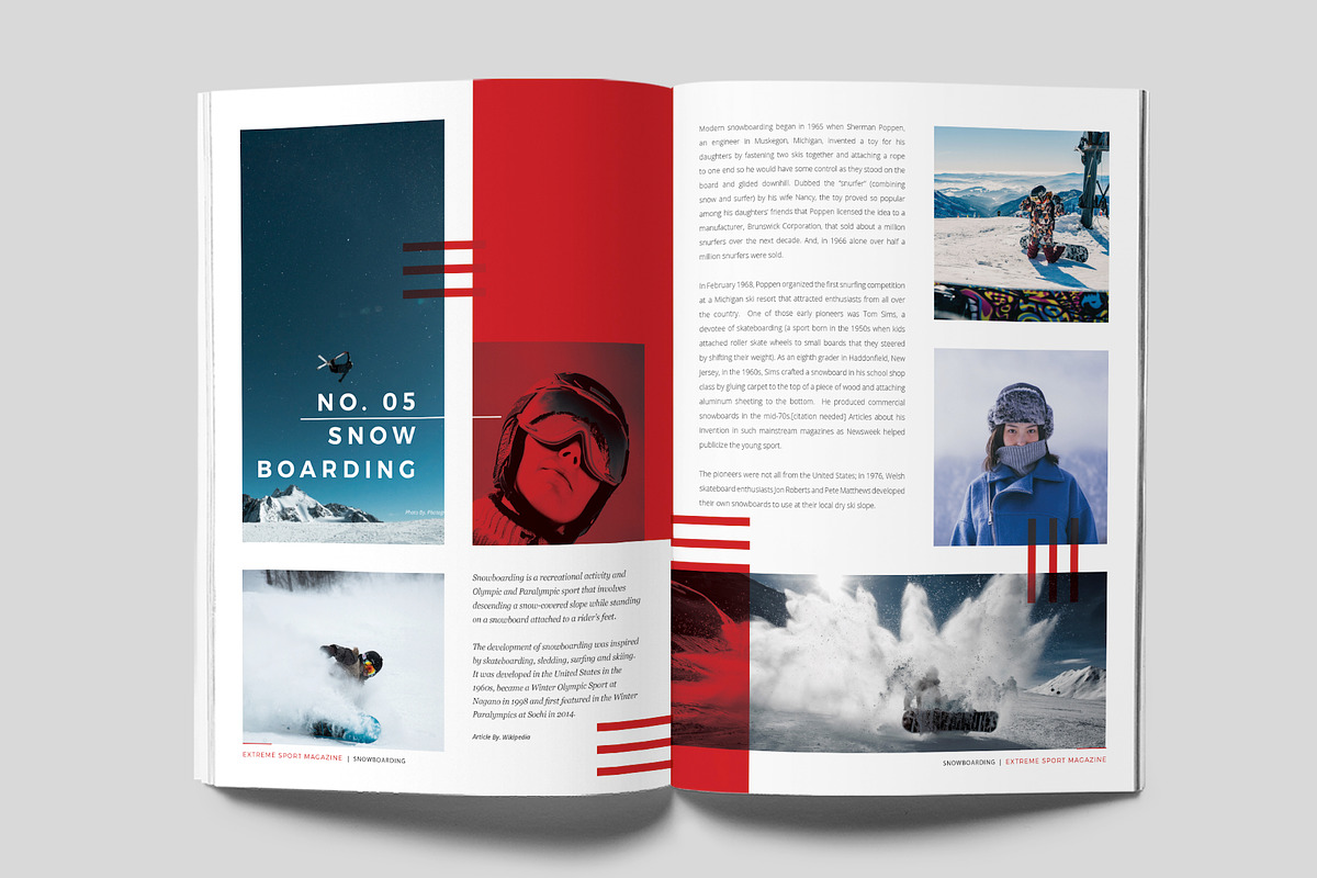 Sports Magazine, a Magazine Template by rubirubiko (Photo 7 of 9)